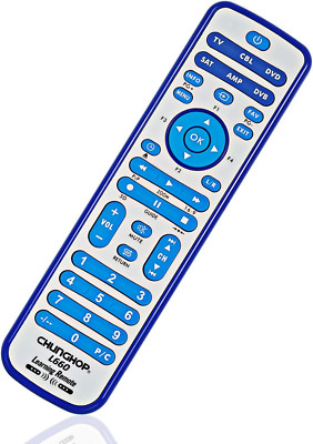 CHUNGHOP Universal IR Learning Remote Control for Smart TV VCR CBL DVD SAT STR-T