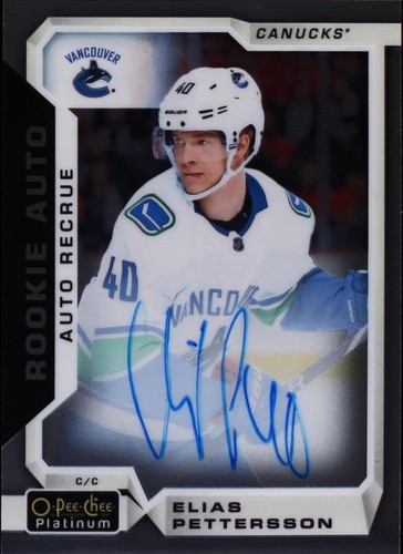 2018-19 O-Pee-Chee Platinum - Elias Pettersson #R-EP
