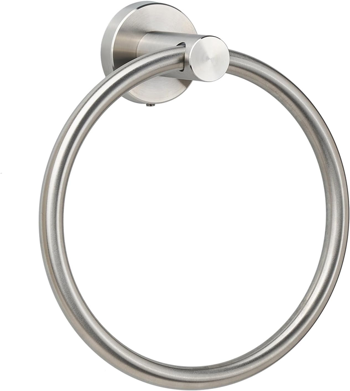 Ring For Bathroom Wall, Brushed Nickel Hand Towel Holder, Mo