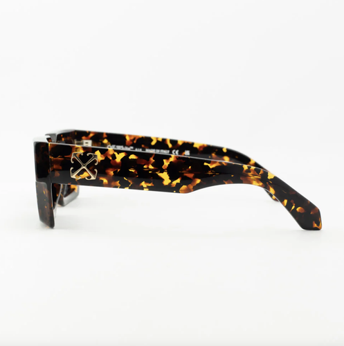 Pre-owned Off-white Oeri114s24pla0016007 Moberly Havana Sunglasses