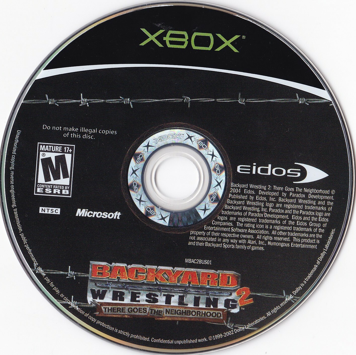 Xbox - xbox★BACKYARD WRESTING 2 THERE GOES THE Backyard Wrestling 2: There Goes the Neighborhood - Wikipedia