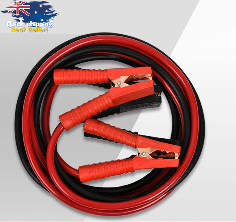 Heavy Duty 1800AMP Jumper Cables 4M 12V 24V for Cars Vans Trucks HGV