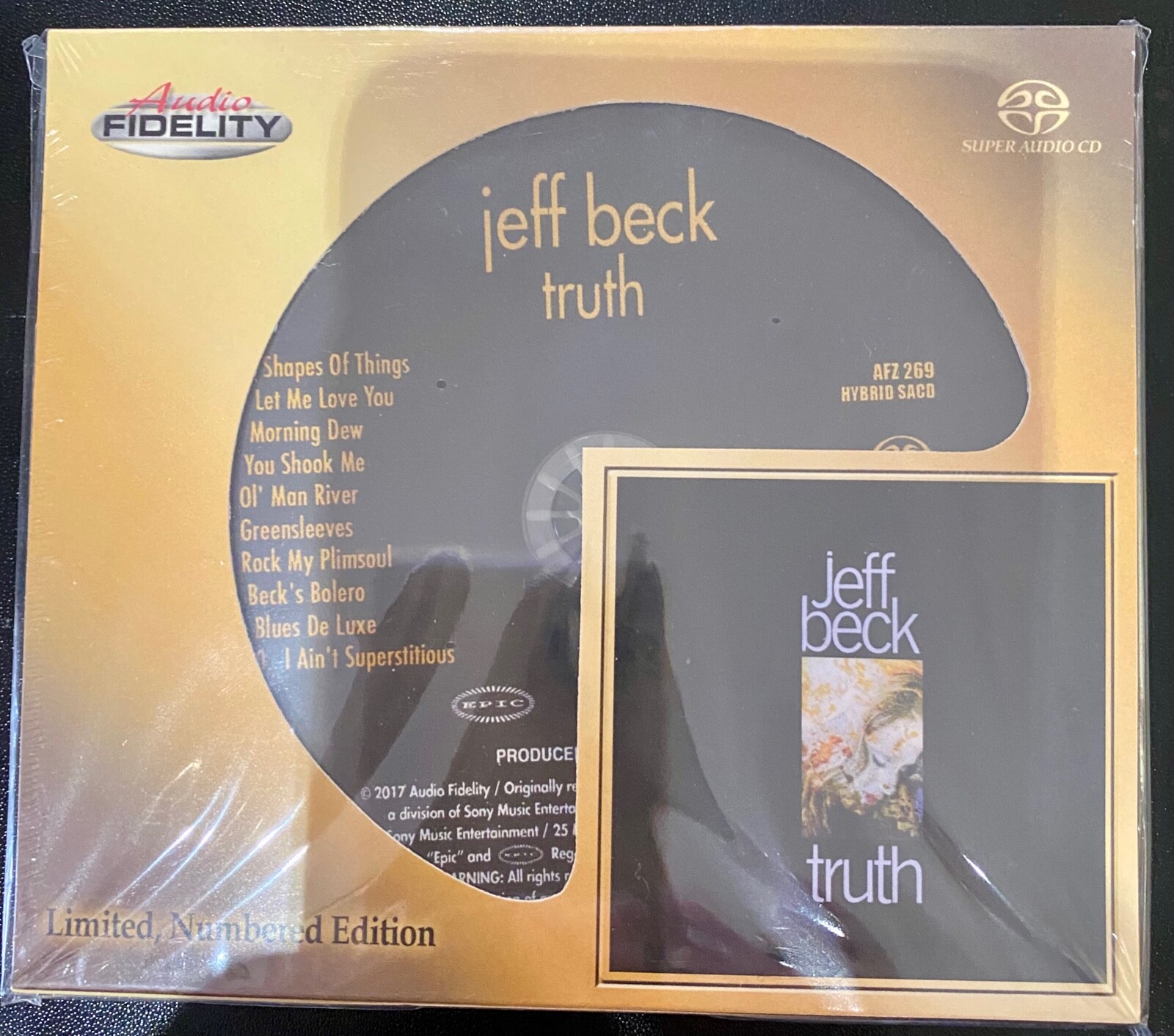 Jeff Beck TRUTH SACD Audio Fidelity AFZ 269 AUDIOPHILE