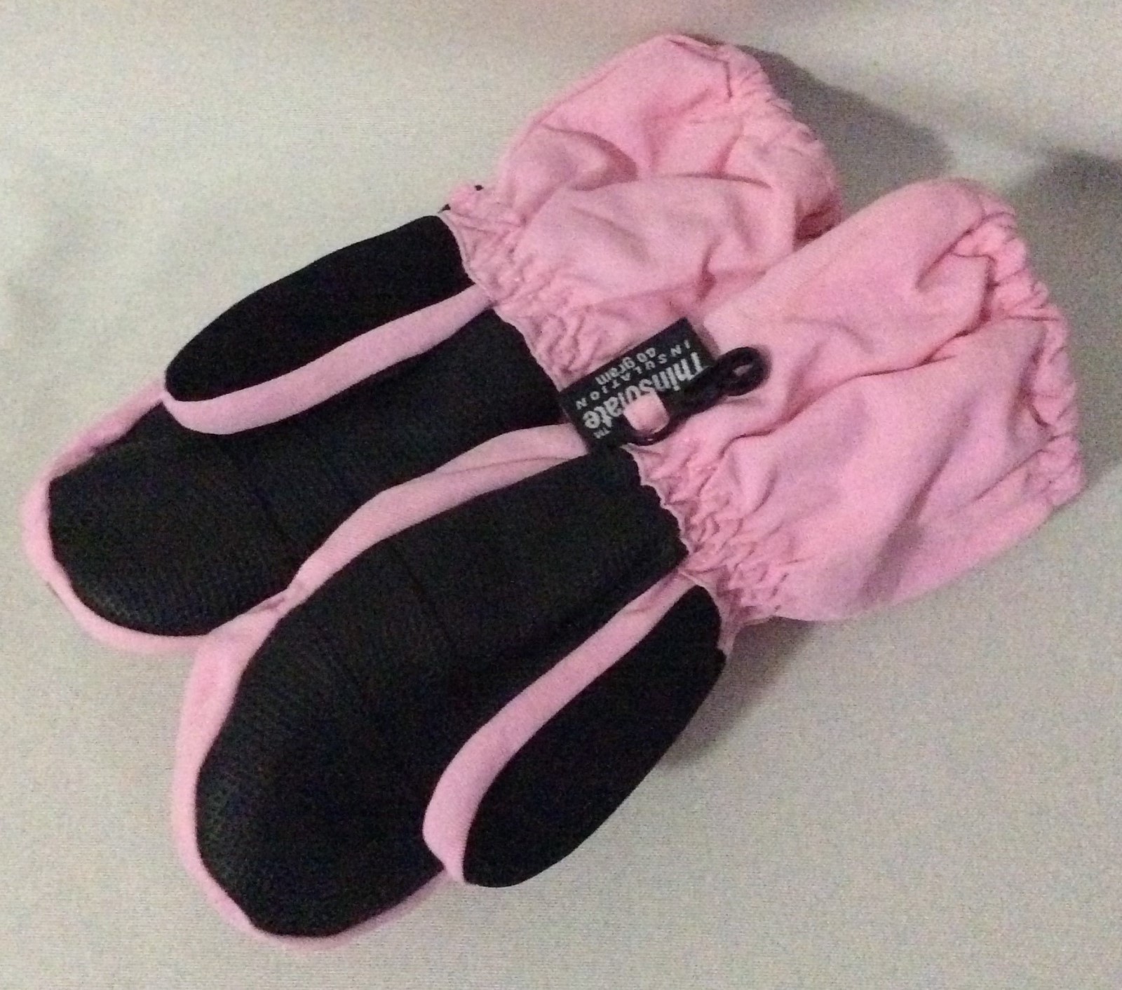 Faded Glory Thinsulate Pink Youth Winter Mittens 40 gram