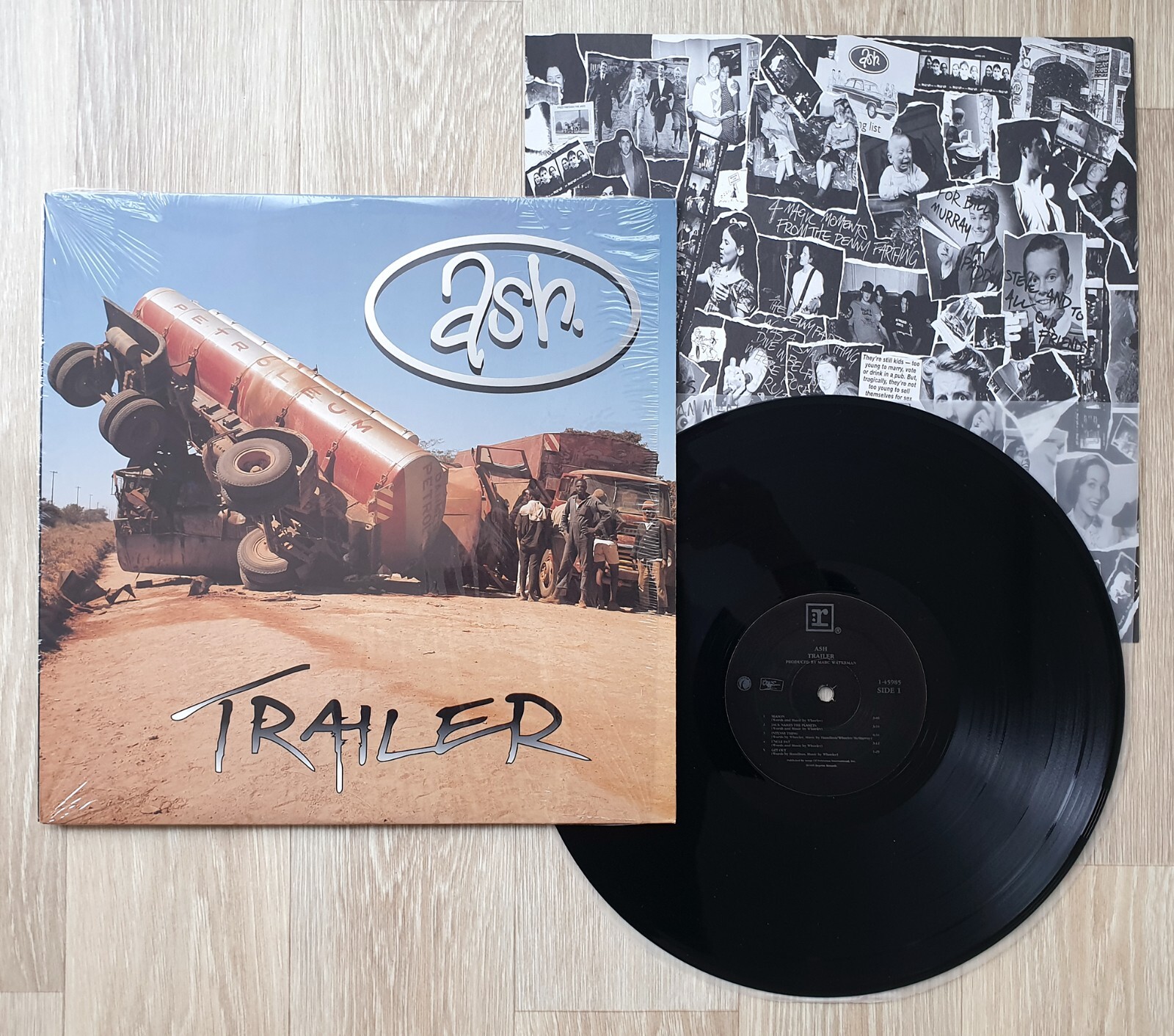 英LP Ash Trailer INFECT22LP INFECTIOUS /00260 ASH Trailer LP 1995 Orig US 1st Press w/ Inner Sleeve Shrink