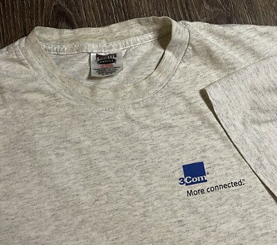 VTG IBM Apple Microsoft Shirt XL 3Com Robotics 56K Modem Computers 90s Vaporware