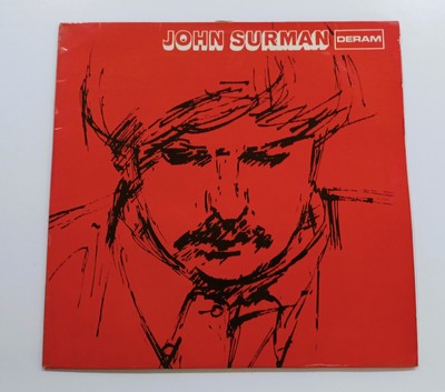 German Pressing Promo - John Surman Self Titled Vintage LP Record Deram SML 1030