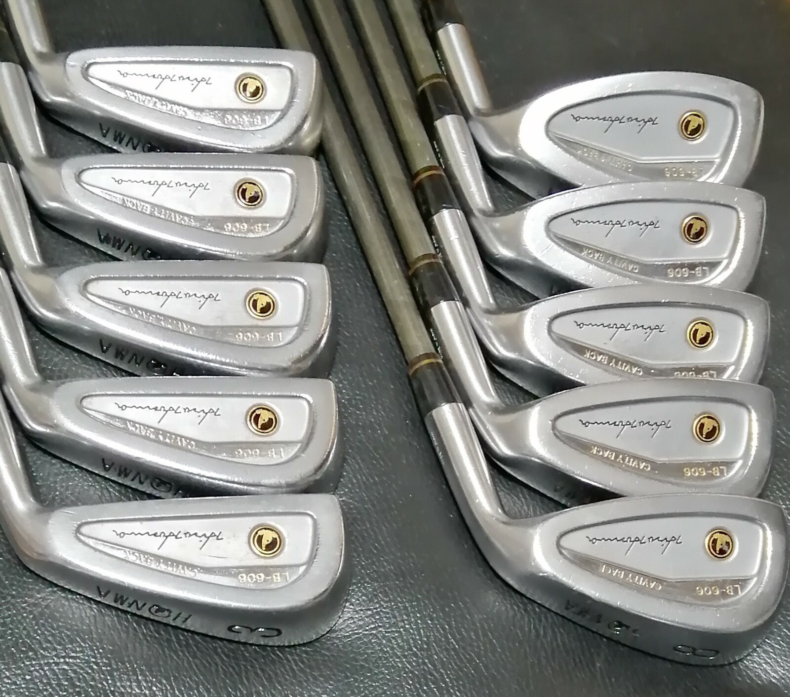 ホンマ　LB-606チタニウム　3・5w 16・22度 R1フレックス ☆☆ 中古名器を試打！ホンマLB-606 NEW H&F 3・4番アイアン【第4回