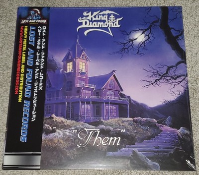 King Diamond-Them LP sealed black 180g w/promo OBI Metal Blade