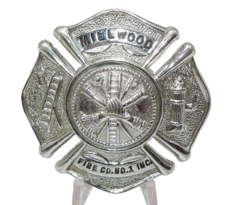 Vintage Obsolete Millwood, New York Westchester Fire Co. No. 1 Original Pin