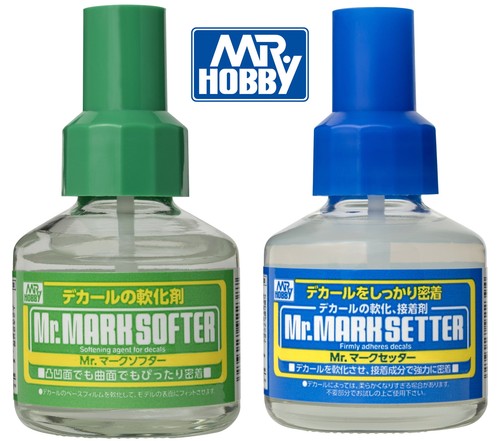 Mr.DONSH58 モーラス！ Gunze GSI Mr.Hobby MS231/MS232 Mark Softer Setter (40ml