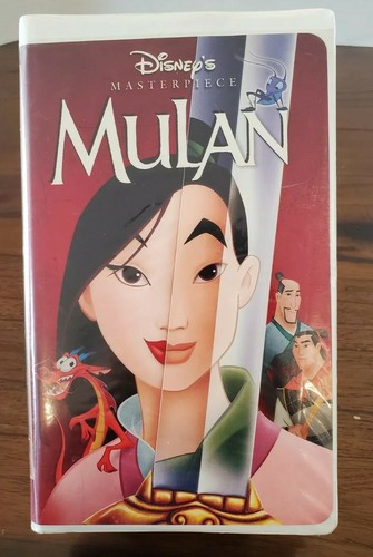 Disney - もん MULAN 1999 VHS Walt Disney Masterpiece Collection Clamshell