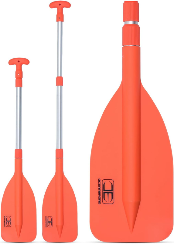 Paddles Alloy Oar With Orang