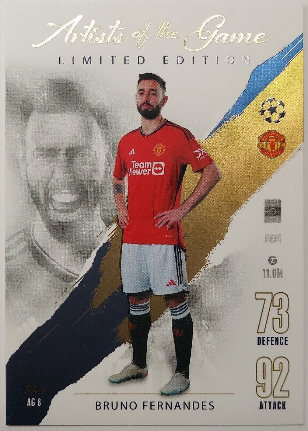 Bruno Fernandes Limited Edition Artists of the Game MATCH Bruno Fernandes Limited Edition Artists of the Game MATCH