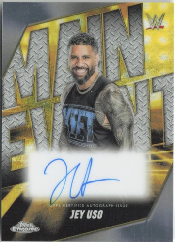 2025 Topps Chrome WWE - Jey Uso #MEA-JEY