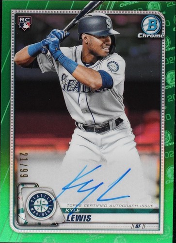 2020年新人王 Kyle Lewis RC Autograph Bowman 2020年新人王 Kyle Lewis RC Autograph Bowman