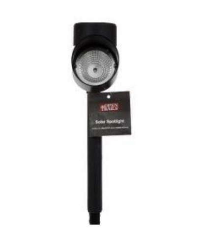 Open Trails Solar Spotlight - 4.17”L x 2.16”W x 13.7”H - NEW