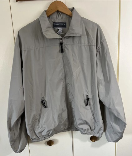 Page & Tuttle Men's Windbreaker Golf Jacket Long Sleeve Full