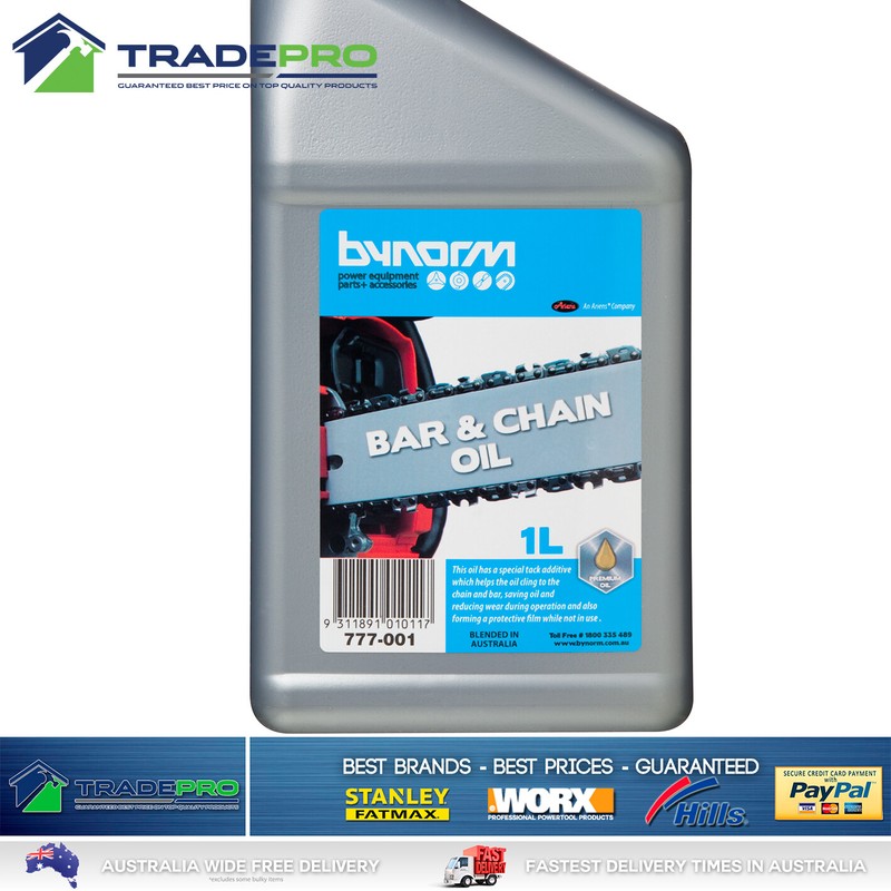 Chainsaw Bar Oil 1Ltr Premium Quality Bynorm Brand Chain Bar Lubricant