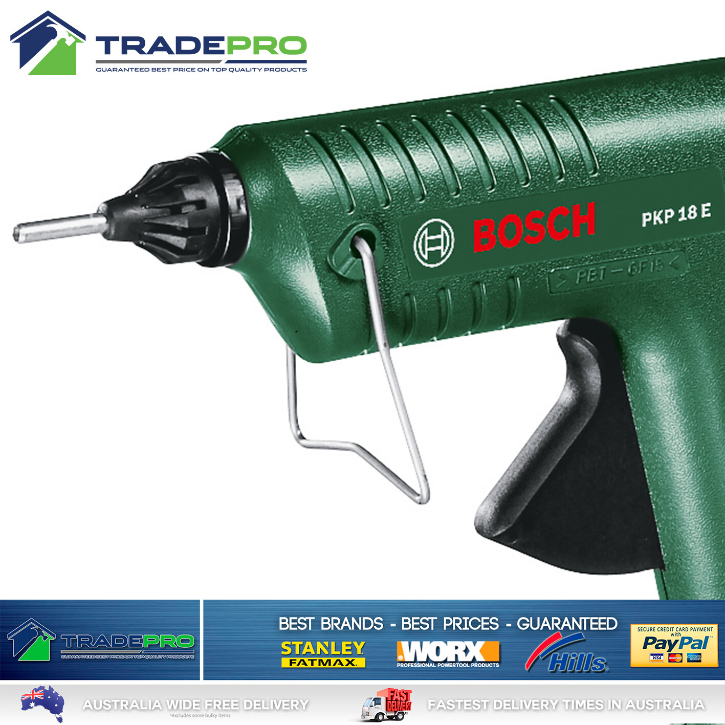 Bosch® PRO Electric Hot Glue Gun 200w 240V with Glue Professional 200