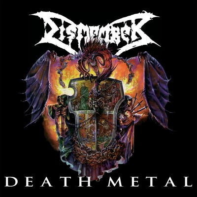 dismember - death metal album cover poster 12x12