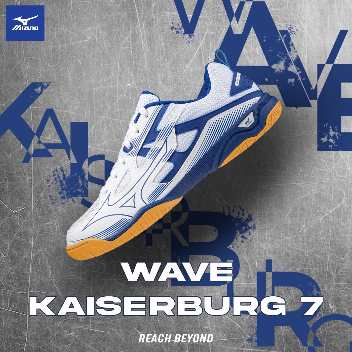 MIZUNO WAVE KAISERBURG 7 WIDE (3E) 81GA2220 27 Table Tennis
