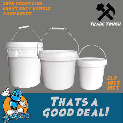 Used plastic sale pails
