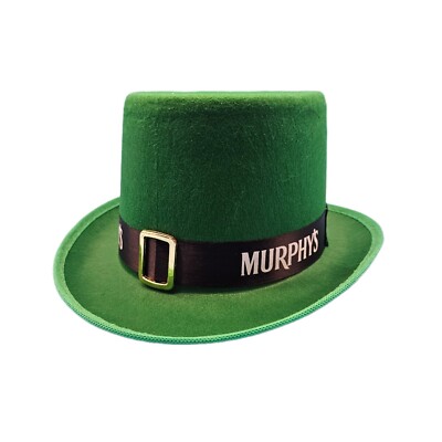 2x Murphys Bier Hut Hütte Mütze Irish St.Patricks Day Party Kappe grün Zylinder