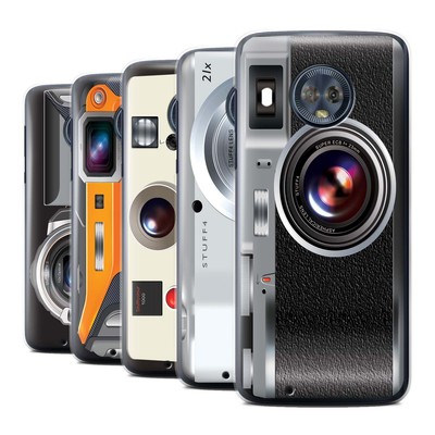 Image Coque/Etui/Housse de Stuff4 pour Motorola Moto G6 Plus 2018/Appareil Photo Image Coque/Etui/Housse de Stuff4 pour Motorola Moto G6 Plus 2018/Appareil Photo