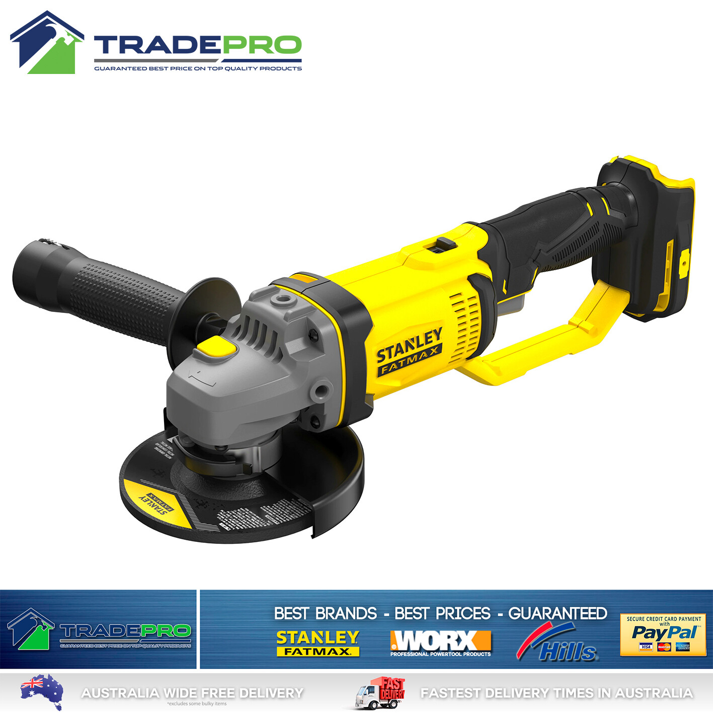 Stanley® Combo Kit 8pc 18V Fatmax Drill Impact Driver Grinder Circular