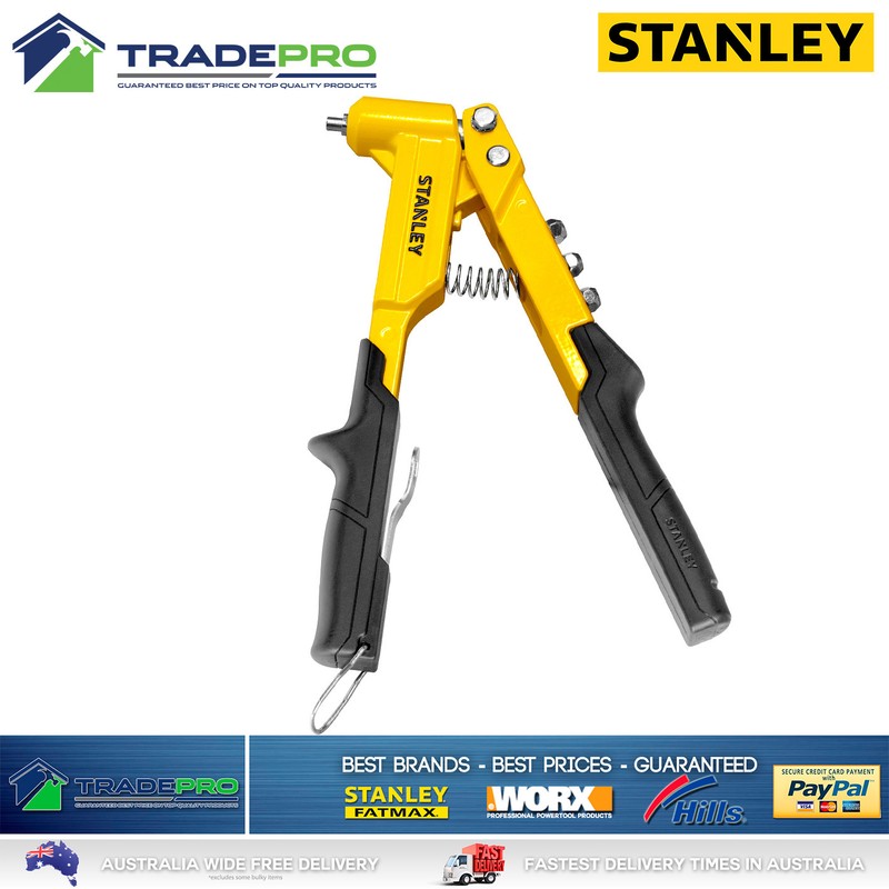 Rivet Gun Stanley Contractor Commercial Grade New Model PRO Pop Riveter