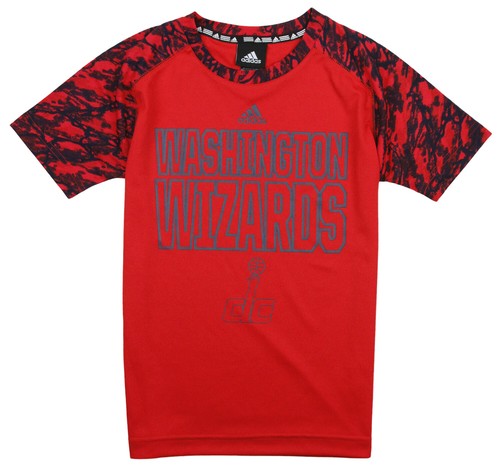Футболка с короткими рукавами Adidas NBA Youth Washington Wizards Immortal, красная