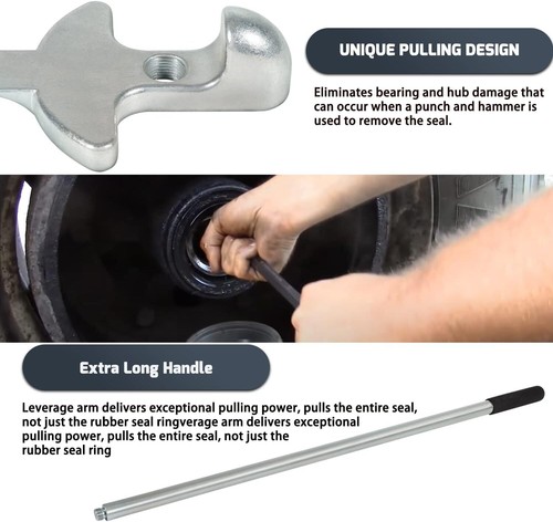 Hub Oil Seal Remover Hub Oil Seal Puller Removes Hub Seal For Trailer Truck 5085