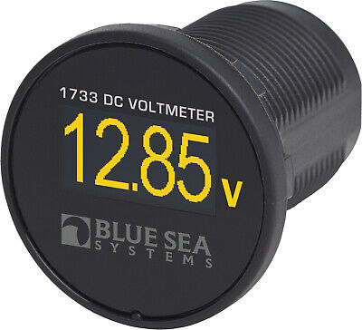 Blue Sea - 1733B-BSS Meter Mini DC Volt (1EA)