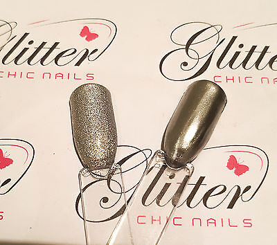 SUPER METALLIC / STIRLING SILVER EFFECT NAIL PIGMENT