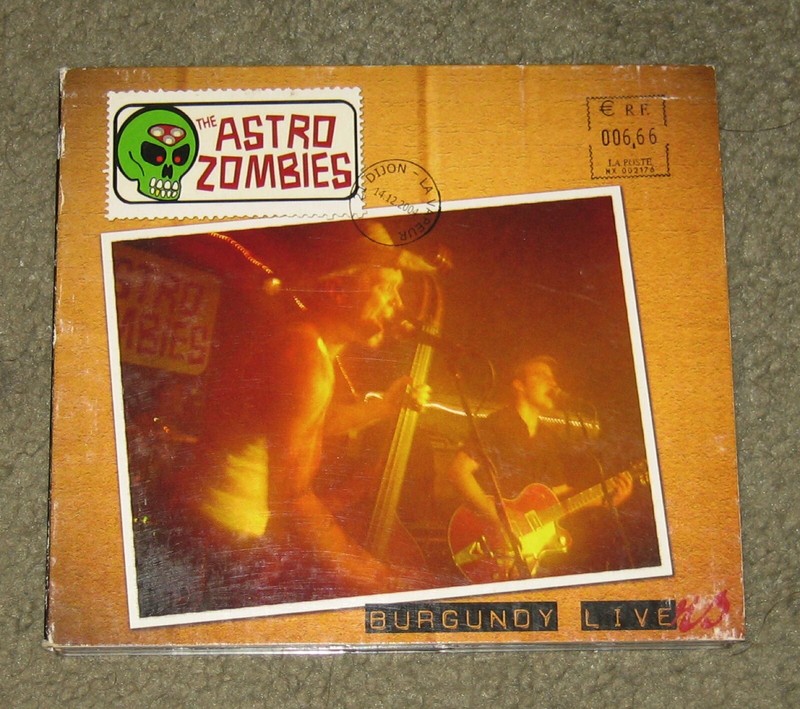 The Astro Zombies - Burgundy Livers [Digipak] (CD, 2006, Raucous Records (UK))