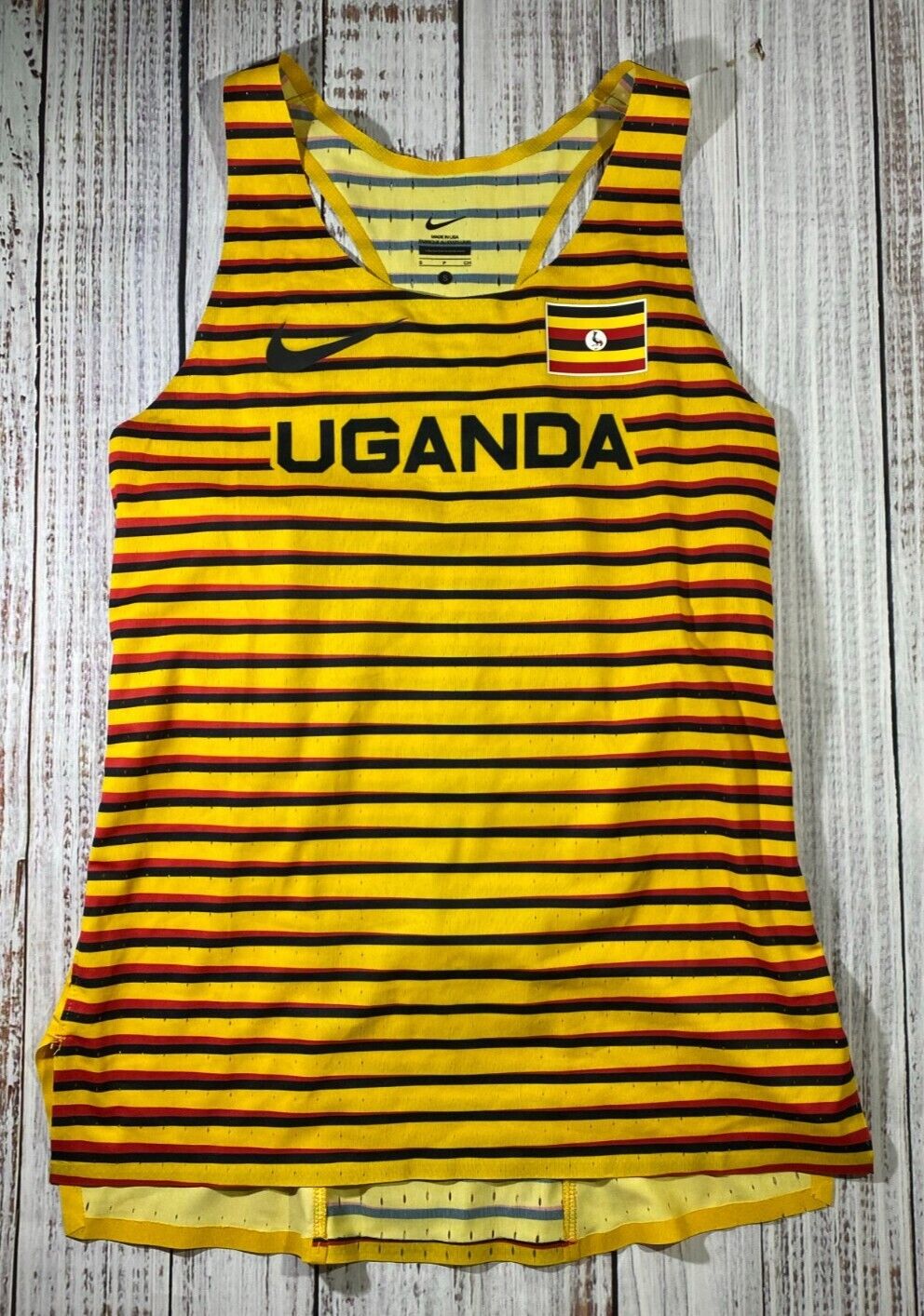 Nike Pro Elite 2022 Uganda Running Singlet Tank CI8141-XXX Nike Pro Elite 2022 Uganda Running Singlet Tank CI8141-XXX