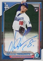 2024 Bowman - Yoshinobu Yamamoto #CRA-YY