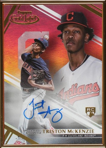 2021 Topps Gold Label - Triston McKenzie #FA-TM