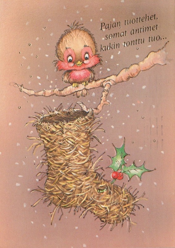 Oiseau Animaux Vintage Carte Postale Cpsm #Pan059.F