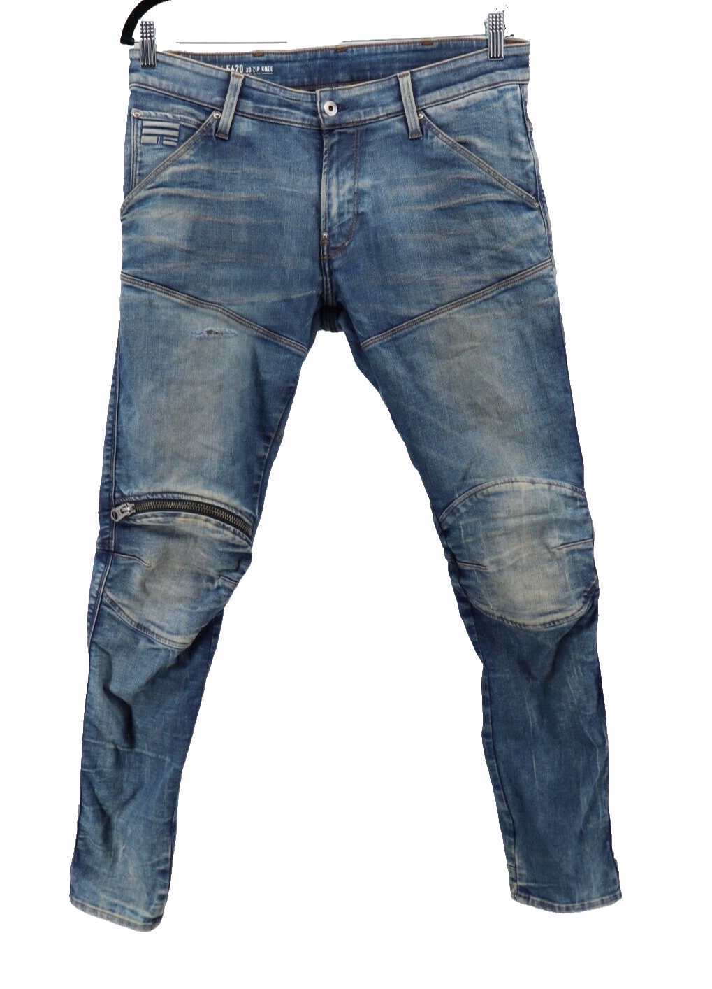 G–STAR RAW G-STAR Raw Men's Rackam 3D Skinny Fit Jeans, Faded Clear Sky