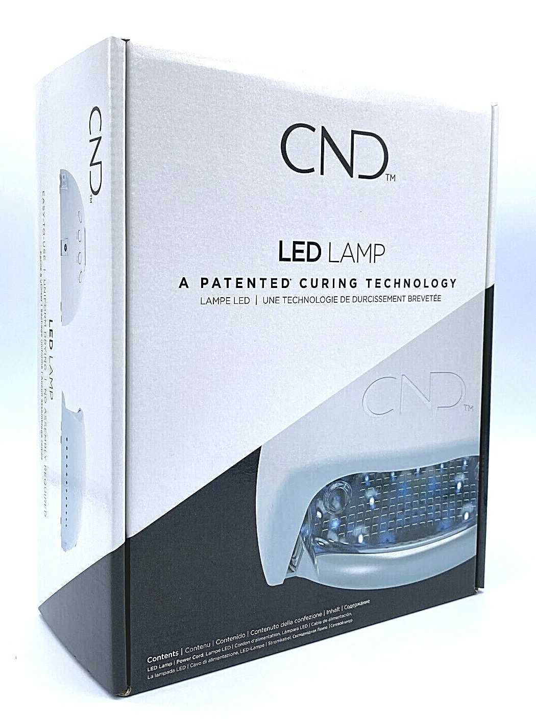 CND PROFESSIONAL LED LIGHT Lamp Shellac Gel Nail Dryer BRAND NEW AUTHENTIC
