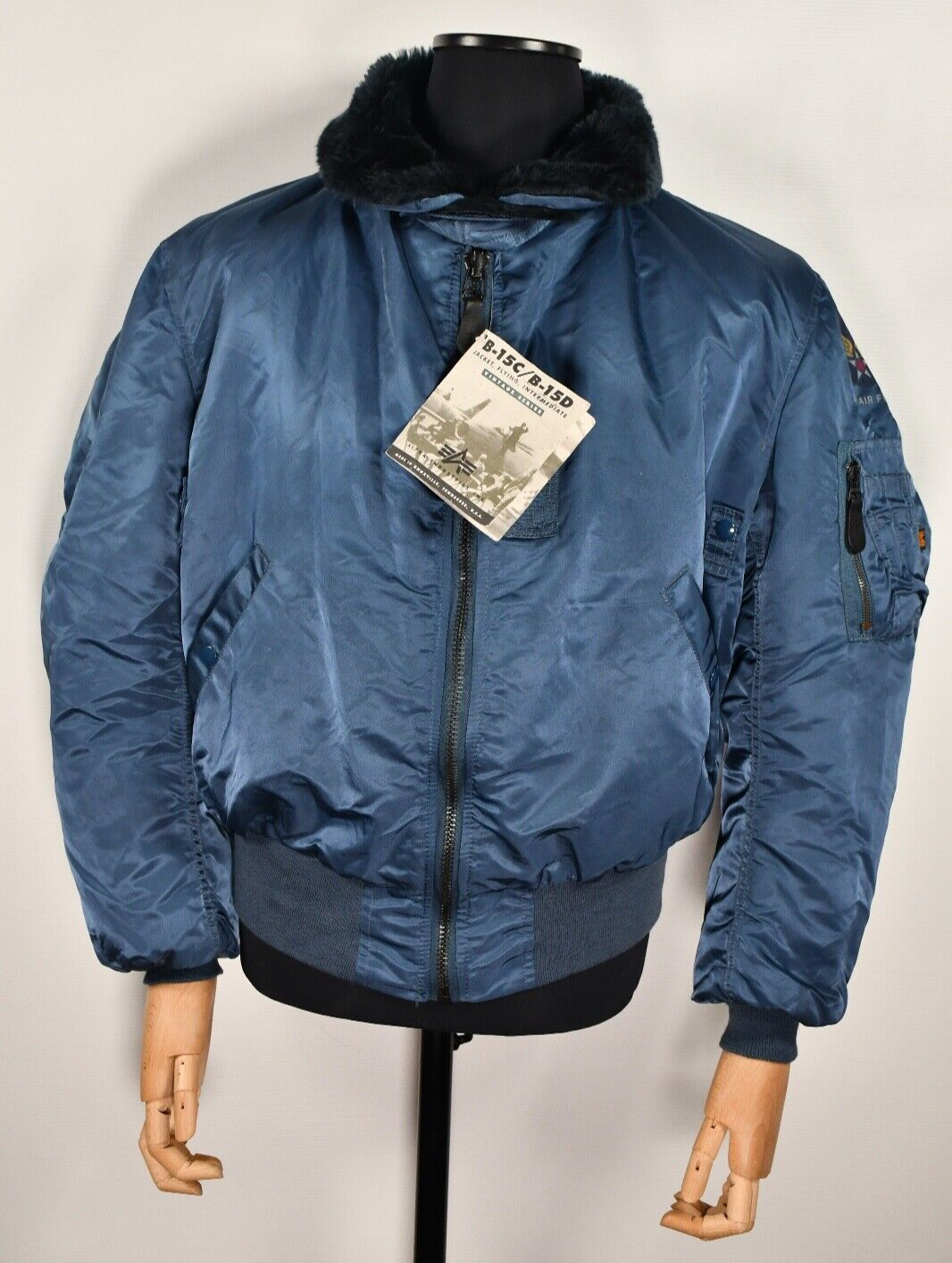 Alpha Industries U.S Air Force Vintage B-15C Flying Jacket Alpha Industries U.S Air Force Vintage B-15C Flying Jacket