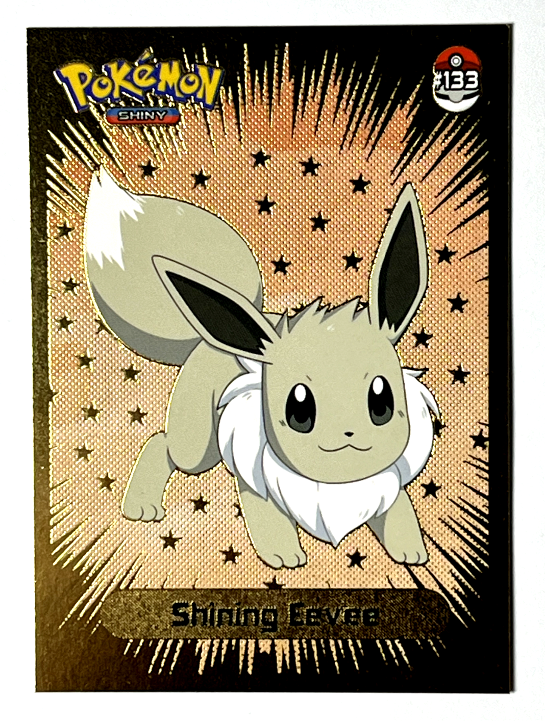 2024 SHINY POKEMON Card #133 EEVEE Kanto Peru Edition Foil 2024 SHINY POKEMON Card #133 EEVEE Kanto Peru Edition Foil