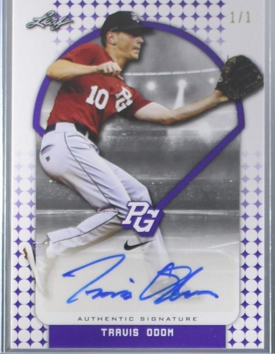 2018 Leaf Perfect Game National Showcase - Travis Odom #BA-TO1