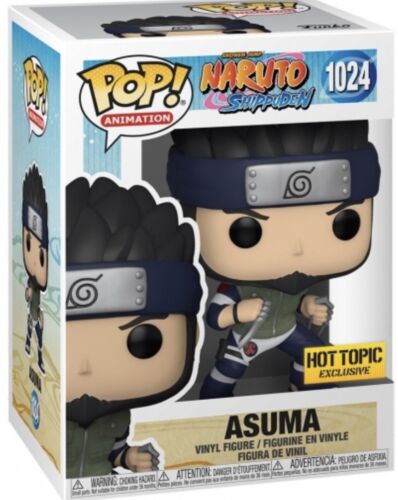 FUNKO POP! NARUTO: ASUMA #1024 HOT TOPIC NEW EXCLUSIVE