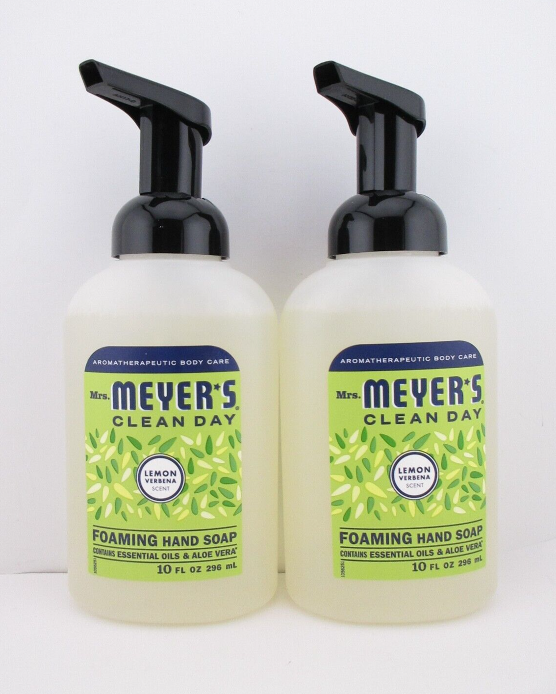 Mrs. Meyer's Clean Day Foaming Hand Soap, Lemon Verbena, 10 fl oz each, 2 ct