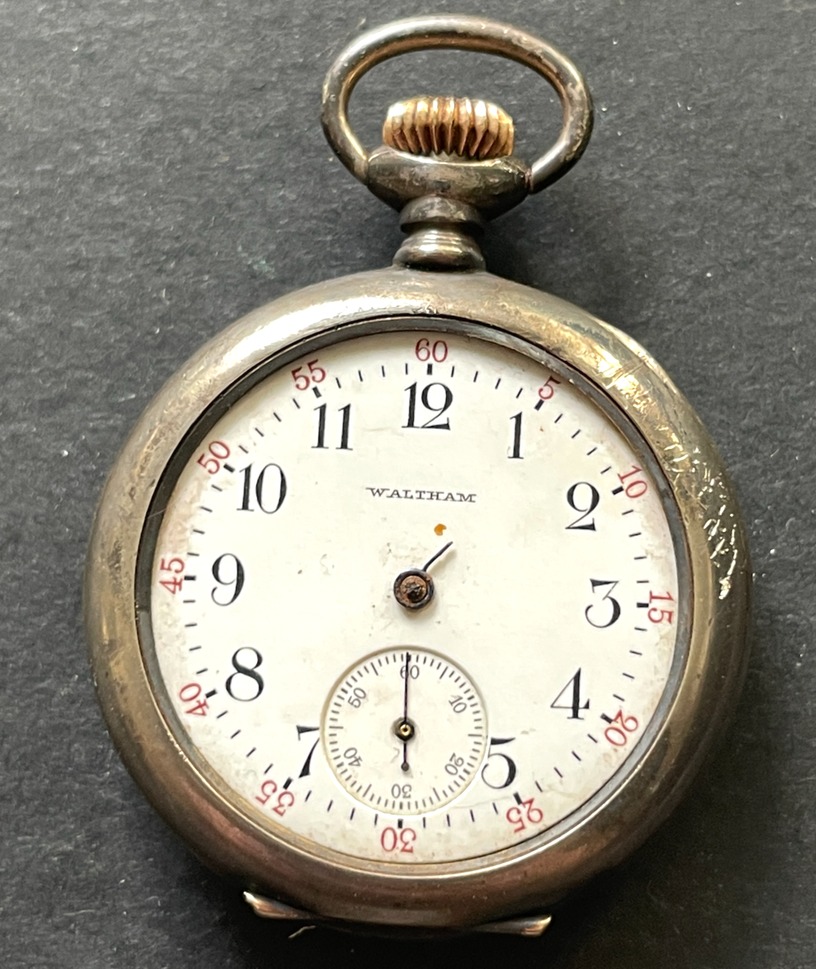 Antique 1907 Waltham Model 1900 115 Pocket Watch Parts 0s 15j