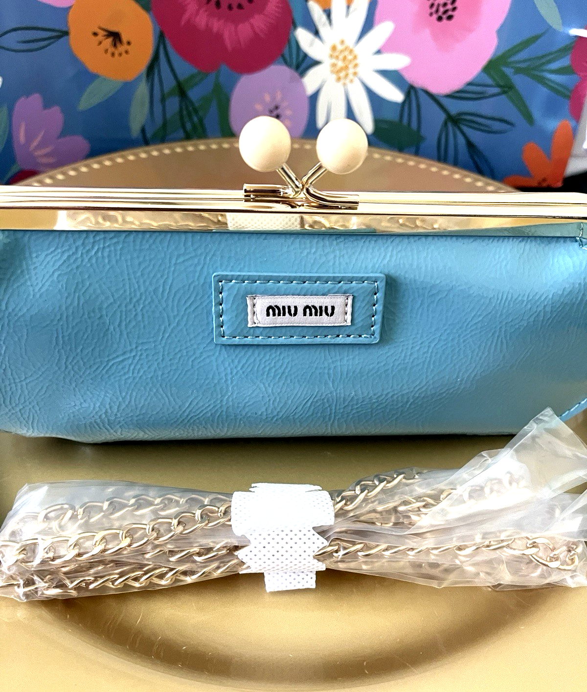 バッグ 00s MIU MIU HAND BAG MINI PINK GOLD バッグ 00s MIU MIU HAND BAG MINI PINK GOLD バッグ 00s MIU