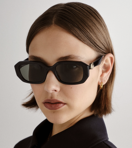 GUCCI GUCCI GG1535S-001 BLACK SUNGLASSES